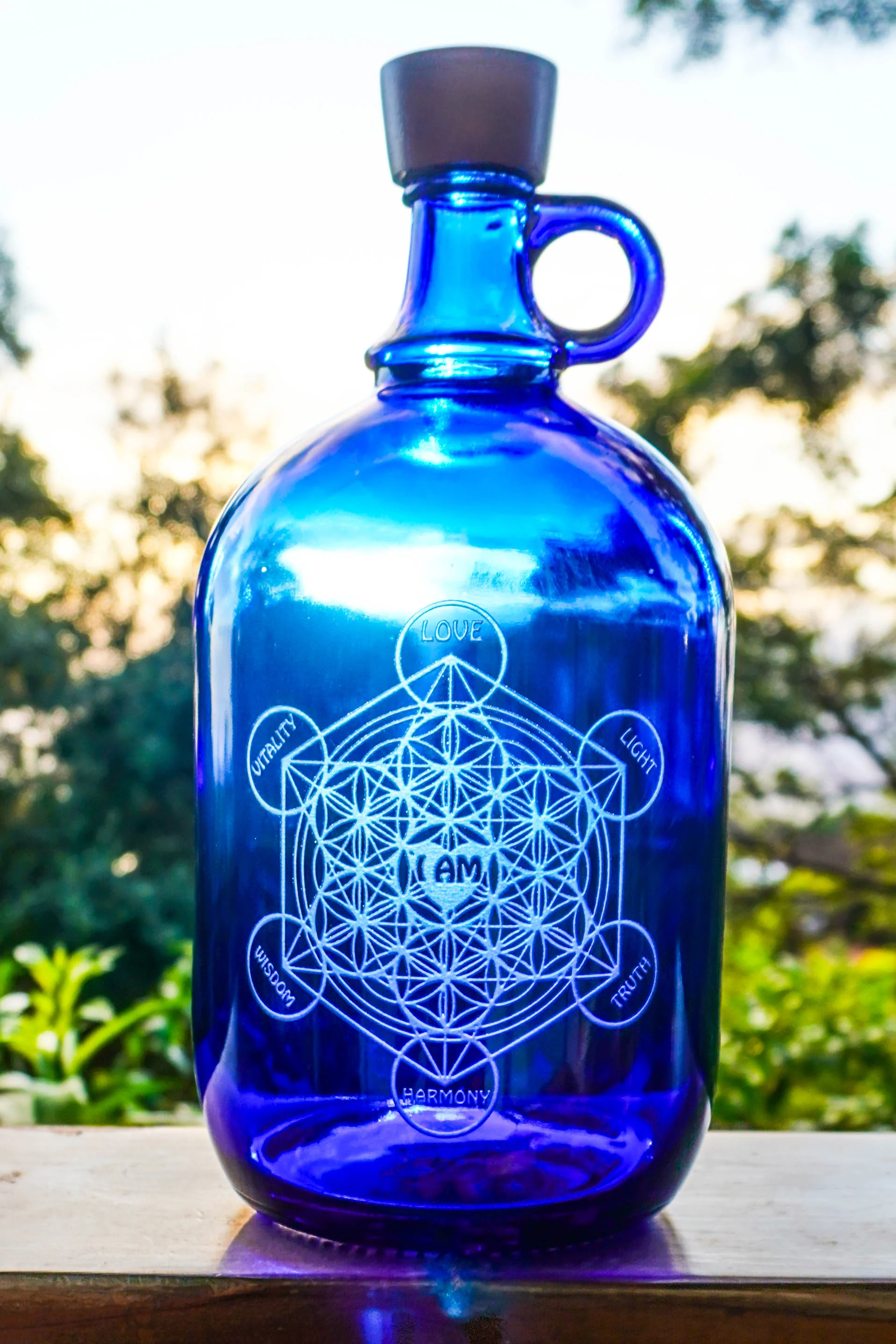 2Liter Sandblasted Bottles - Image 22