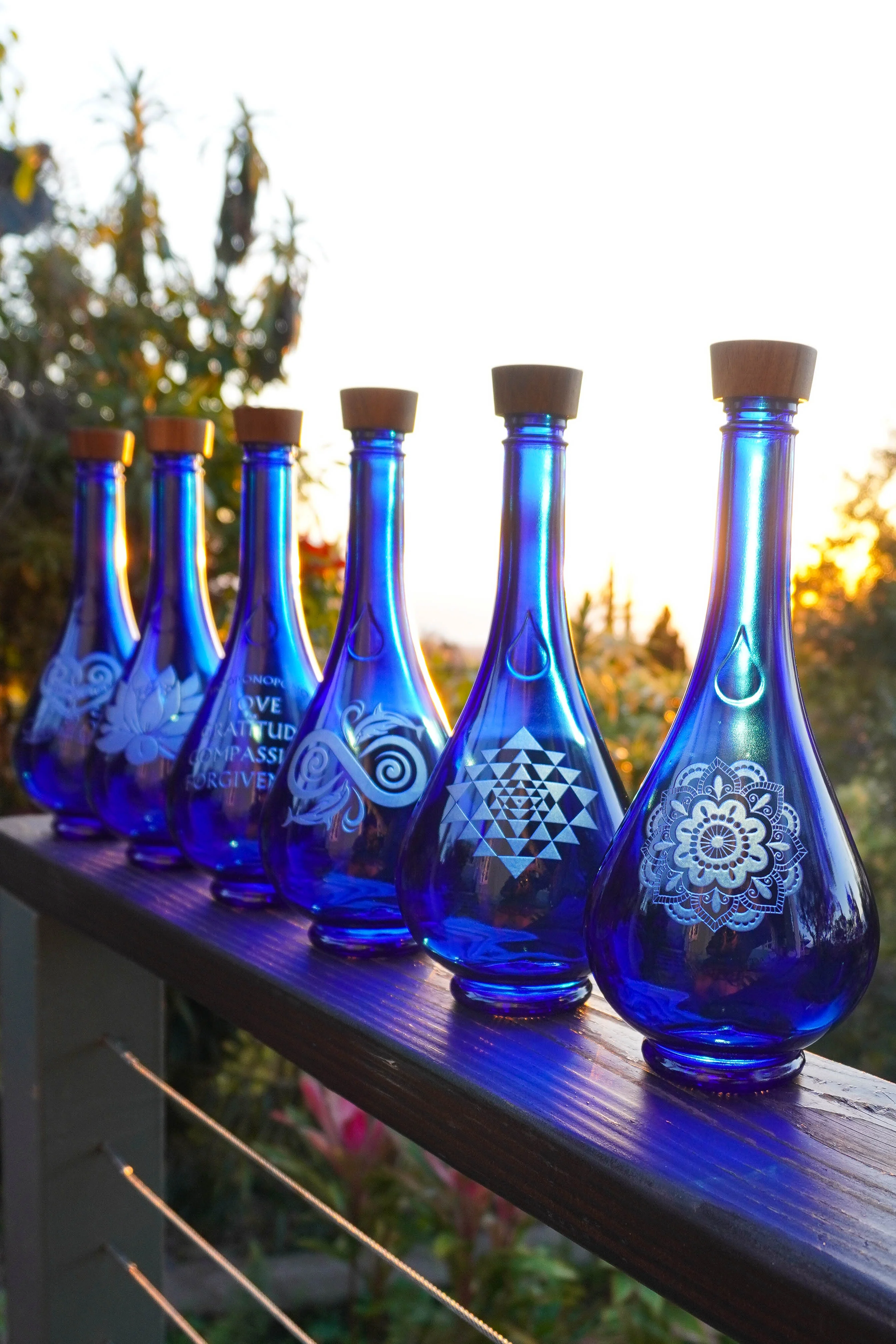 Upcycled Cups & Genie Bottles