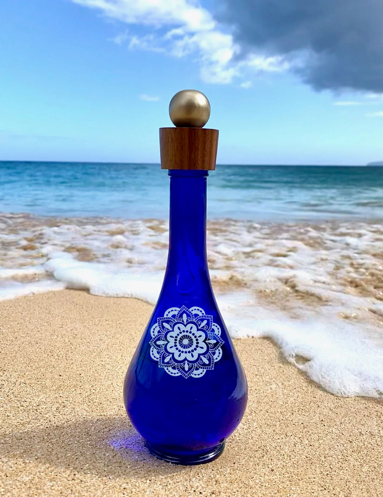 Genie SMALL Sandblasted  Water Drops 330ml/11 oz - Image 14