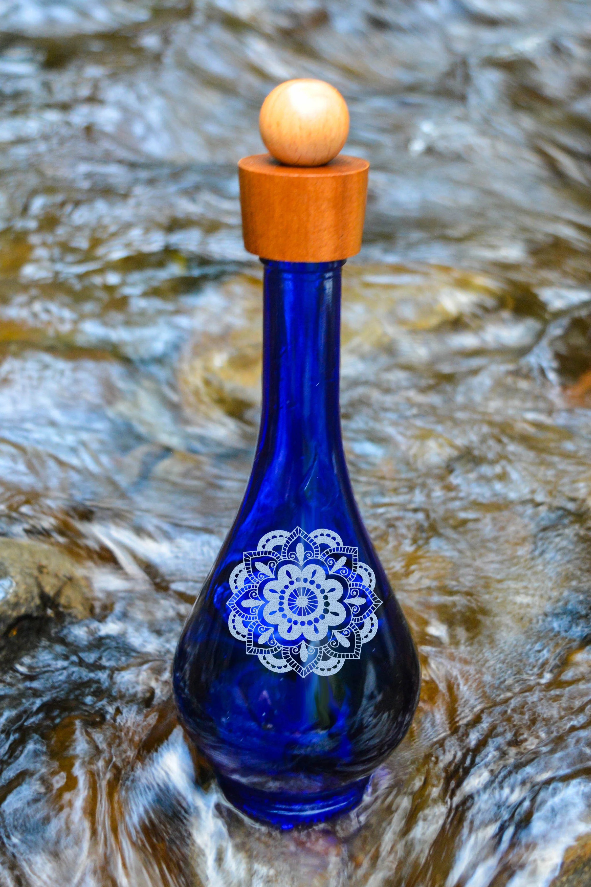 Genie SMALL Sandblasted  Water Drops 330ml/11 oz - Image 15