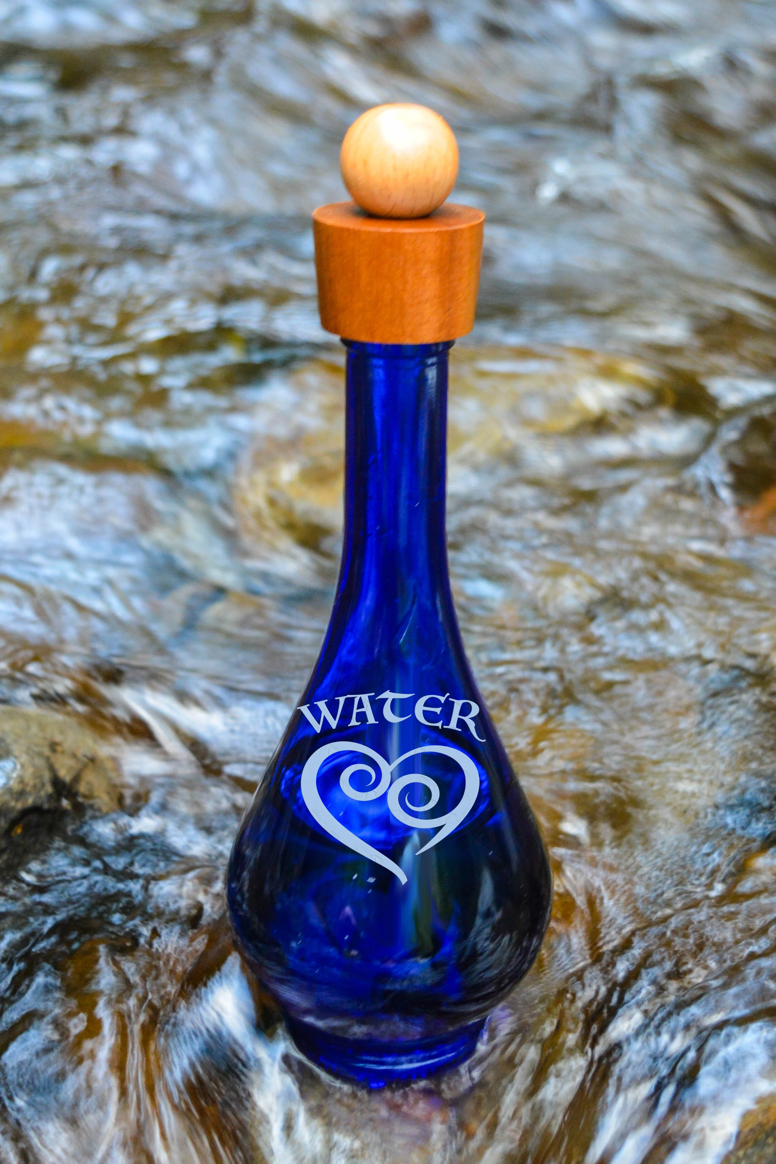 Genie SMALL Sandblasted  Water Drops 330ml/11 oz - Image 17