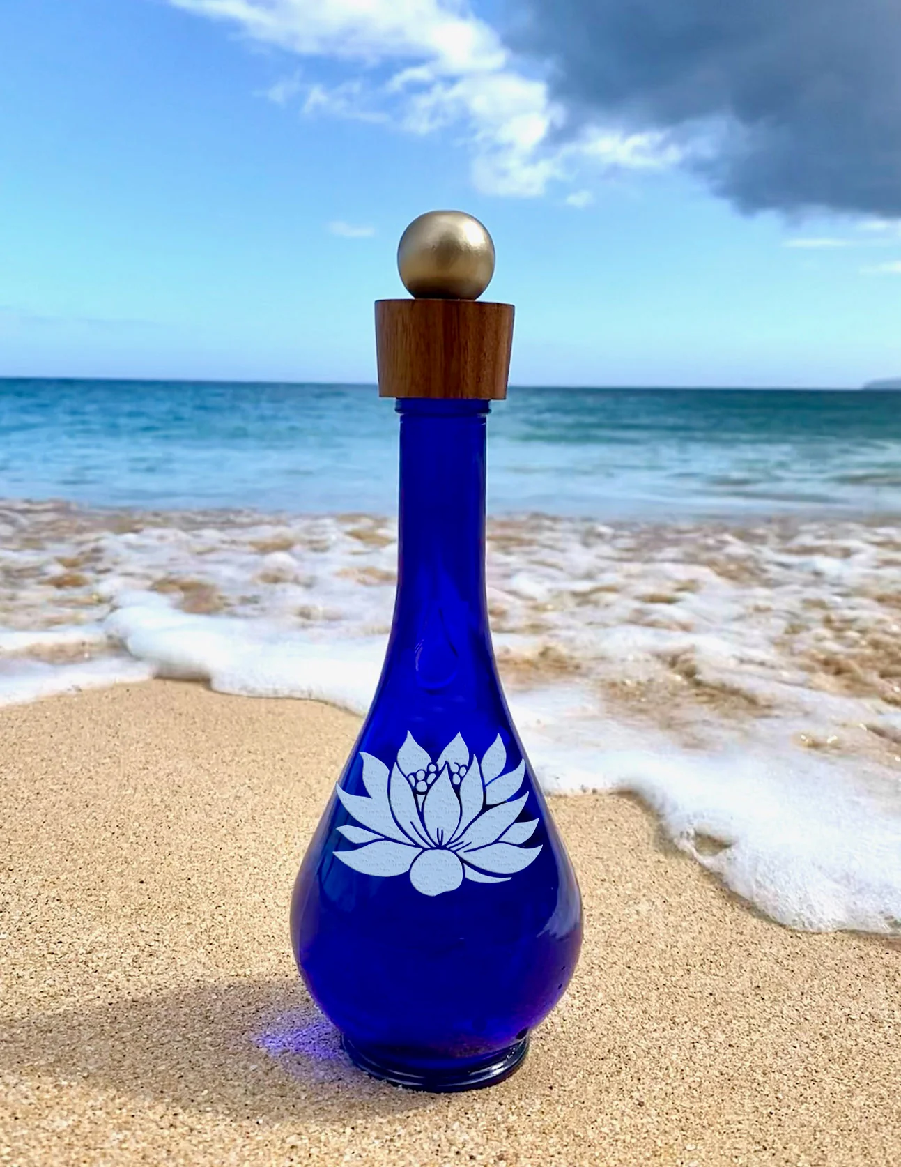 Genie SMALL Sandblasted  Water Drops 330ml/11 oz - Image 18