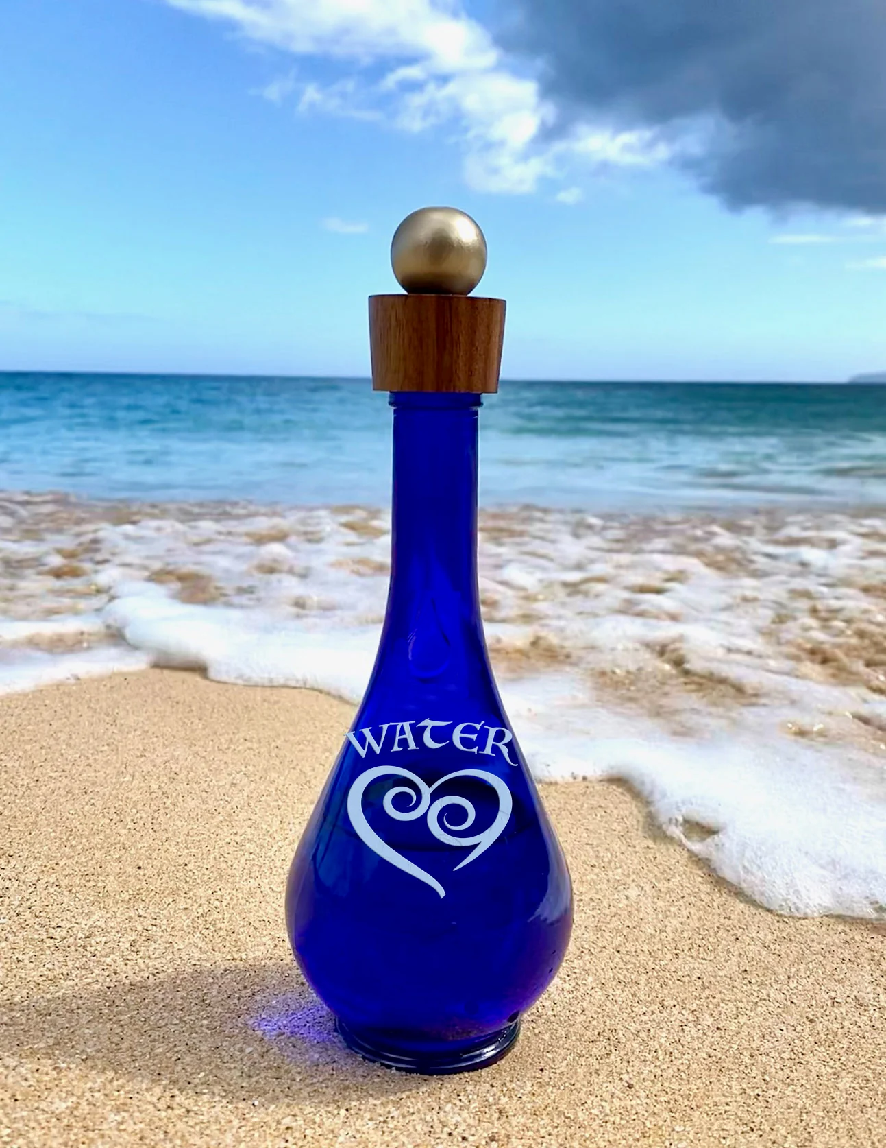 Genie SMALL Sandblasted  Water Drops 330ml/11 oz - Image 19