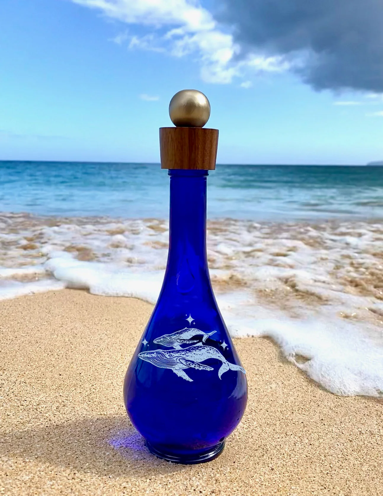 Genie SMALL Sandblasted  Water Drops 330ml/11 oz - Image 20