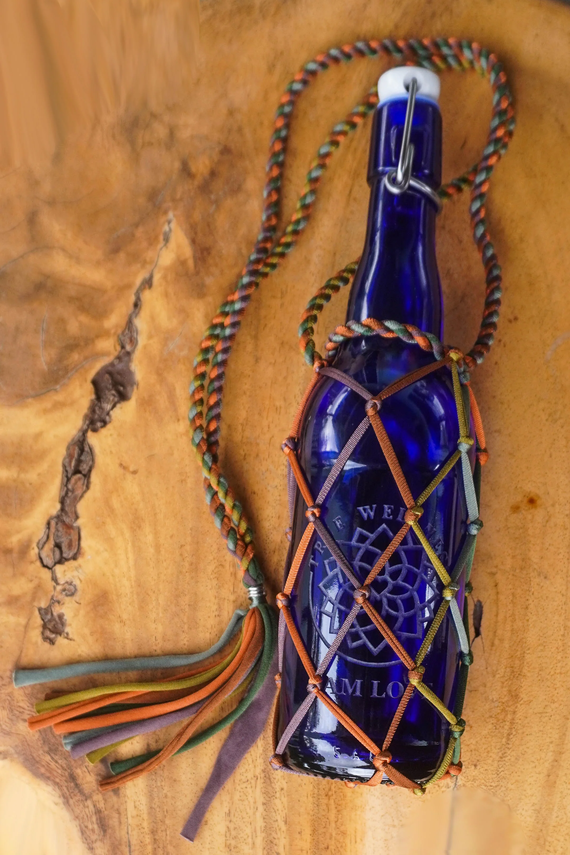 String Bottle Holder ~  Over the Shoulder - Image 11