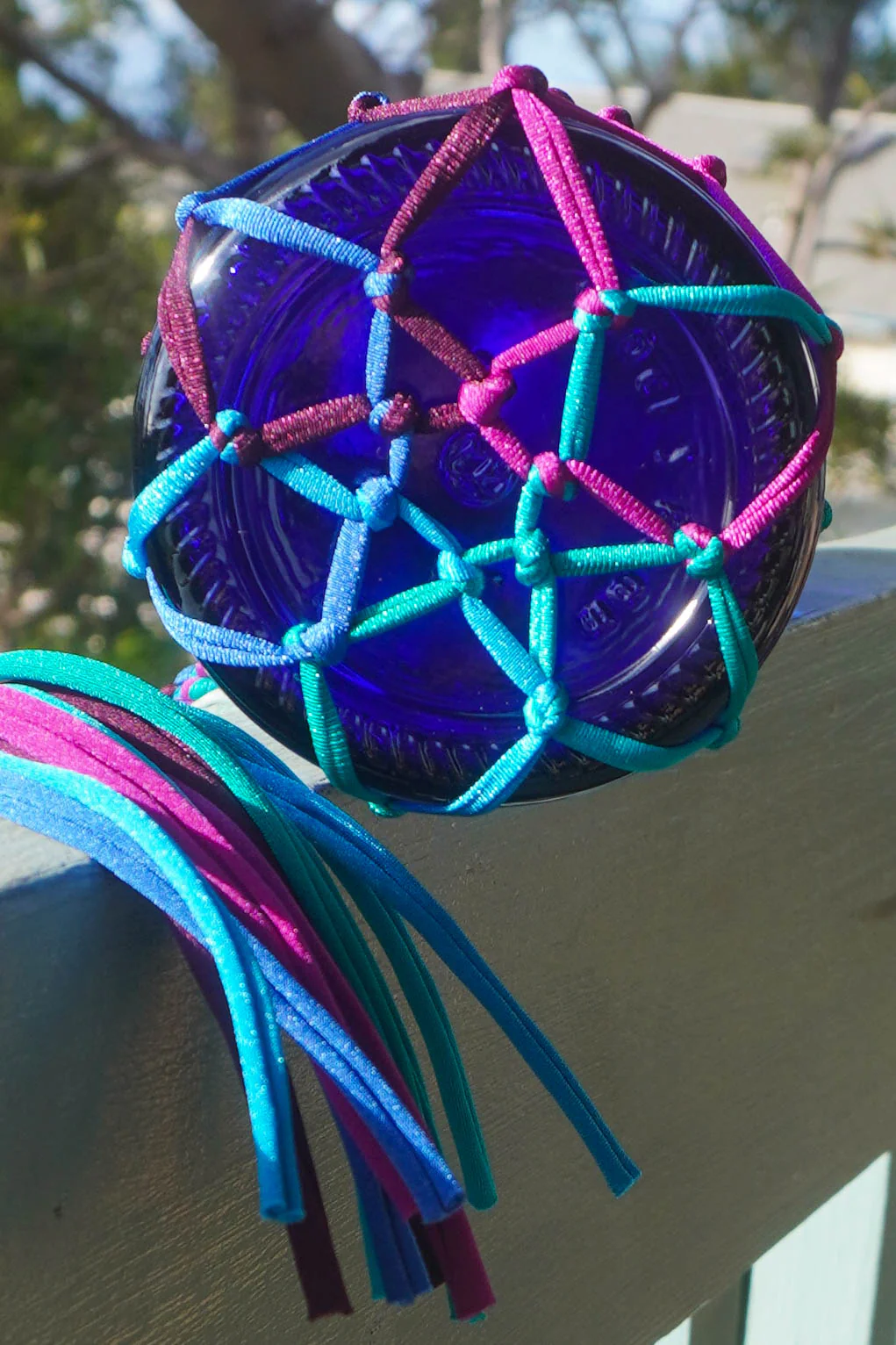 String Bottle Holder ~  Over the Shoulder - Image 6